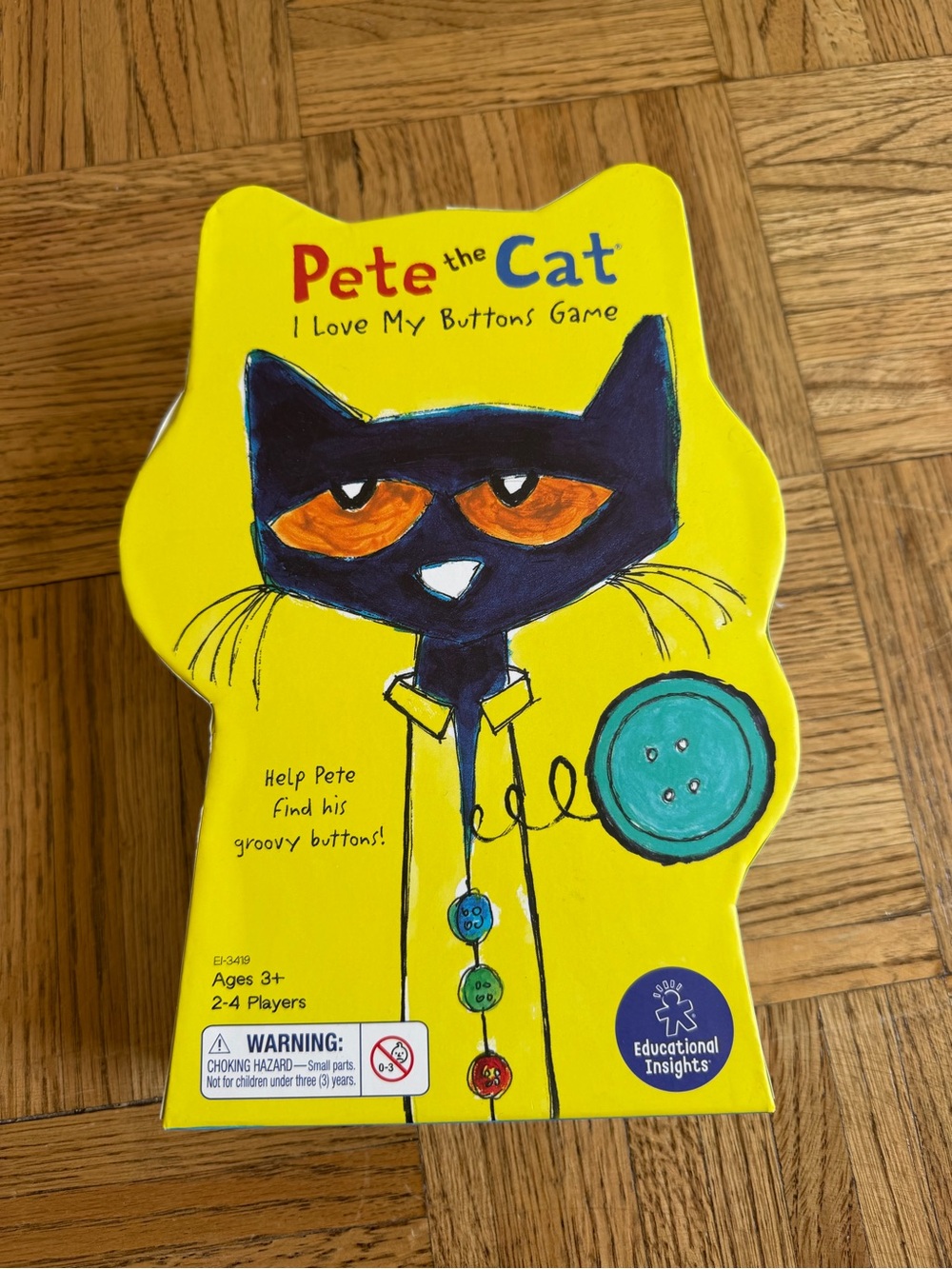 Pete the Cat I Love My Buttons Board Game